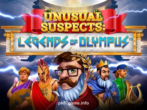pk67 Unusual Suspects Legends of Olympus Slot